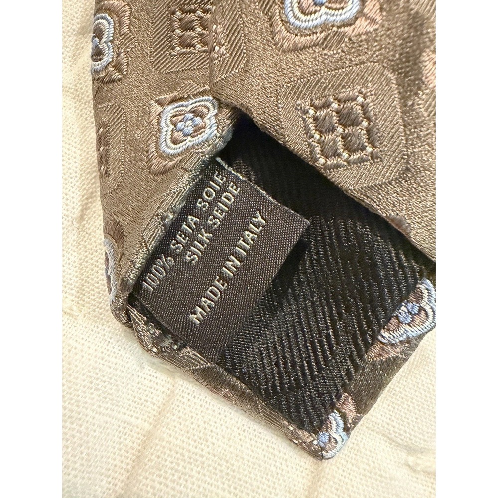 Pair of Canali Silk Ties Made In Italy - Picture 8 of 10